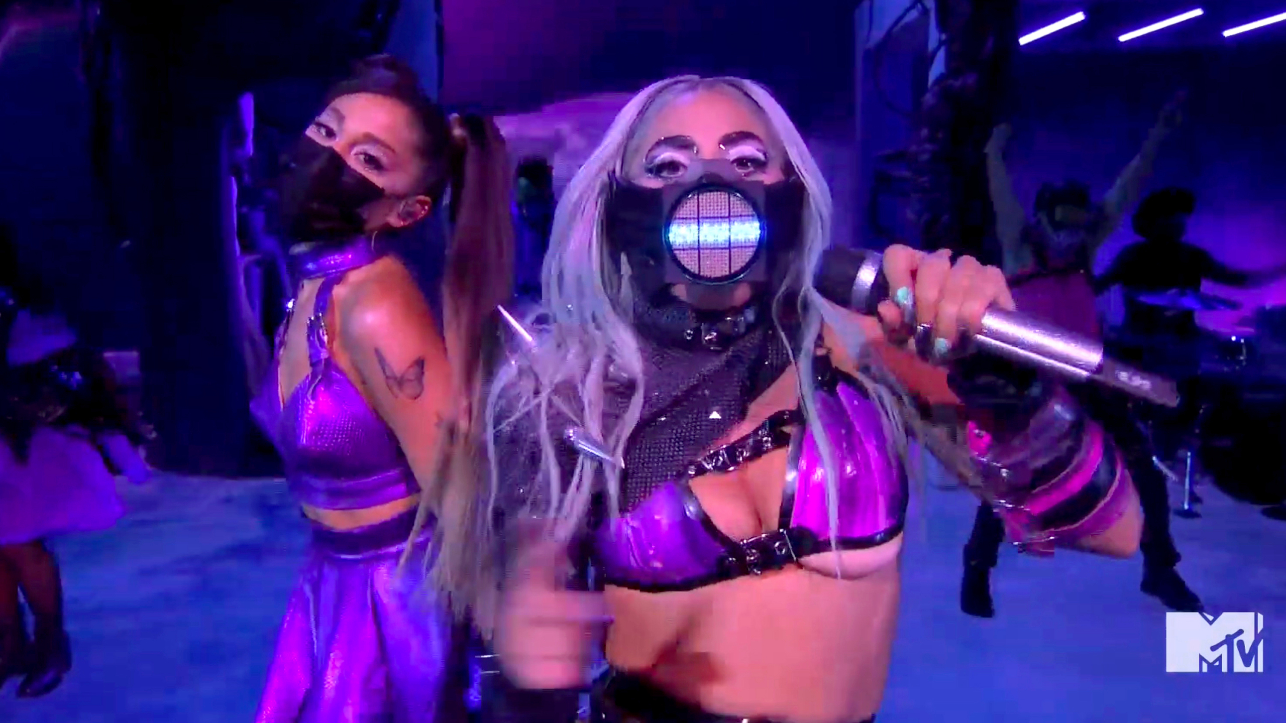 Compound Serviceable Souvenir Lady Gaga Delivers Groundbreaking “Chromatica Medley” Performance and Teams  up With Ariana Grande at 2020 VMAs – The Feature Presentation