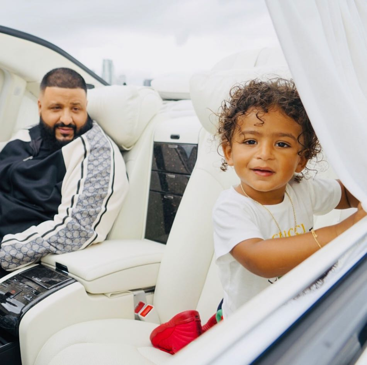 dj khaled son jordans